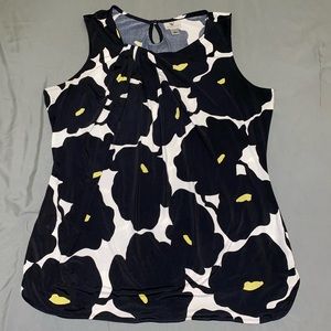 Worthington Floral Blouse Tank Top